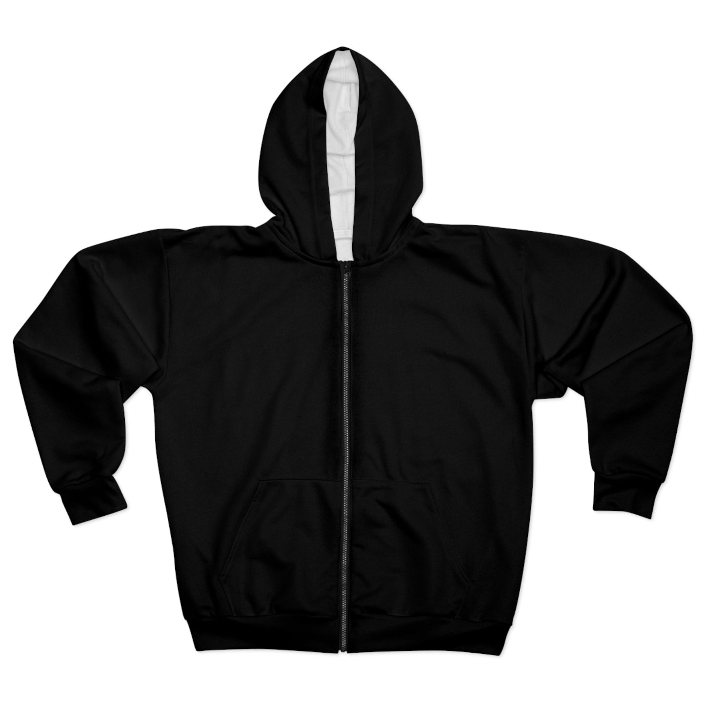 Mystical Moon Tarot Unisex Zip Hoodie