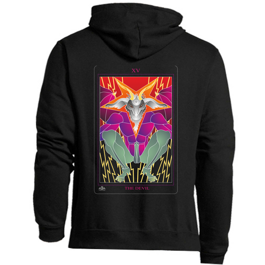 Devil zip hoodie