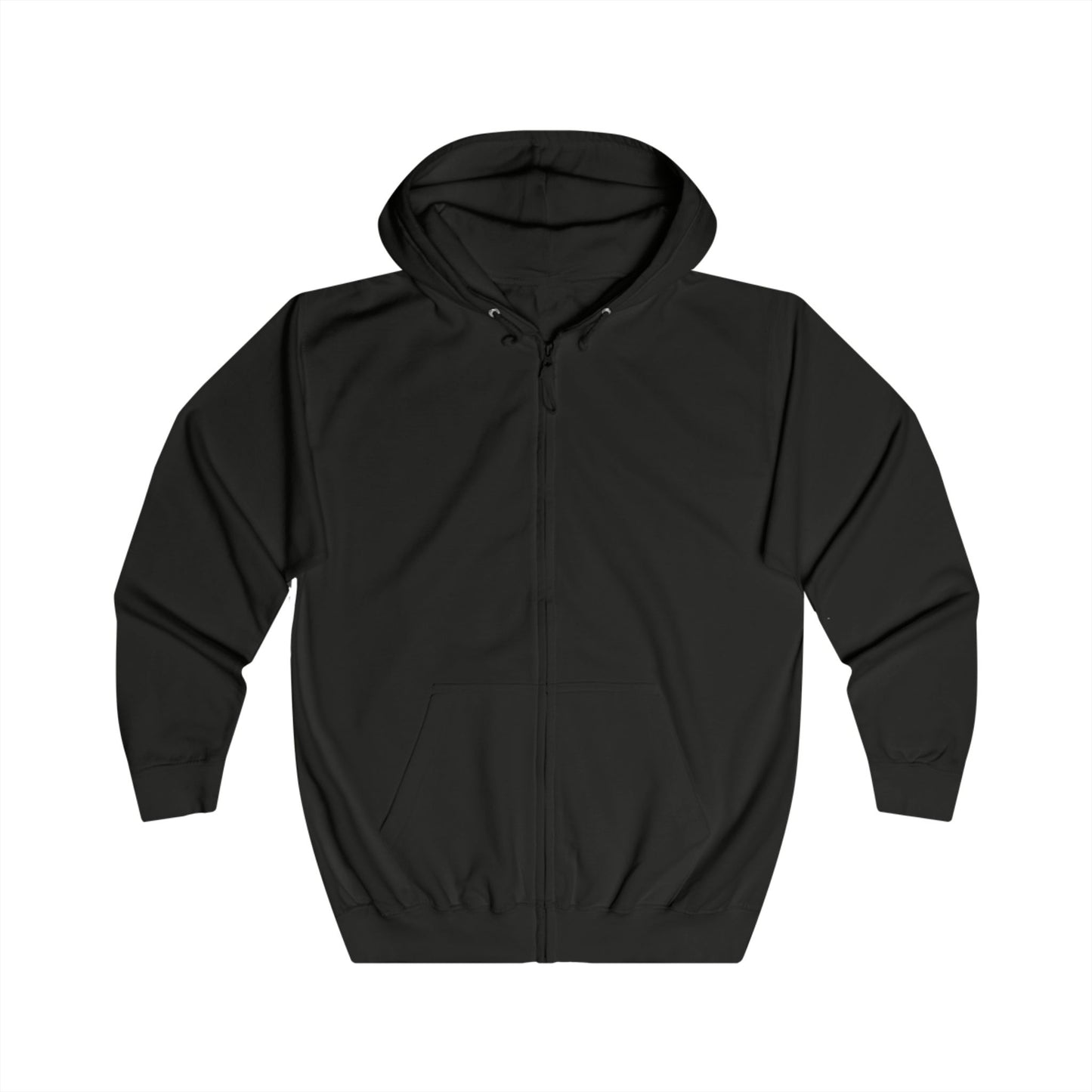 Artistic Unisex Full Zip Hoodie, Cozy Casual Wear, Perfect Gift for Art Lovers, Unisex Layering Top, Ideal for Festivals or Everyday Style