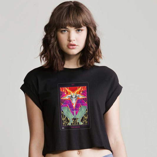 Devil black tee